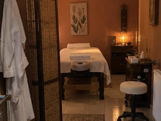 Paravanlı, mumla aydınlanan masaj odası — Aşiyan, Masaj Salonun